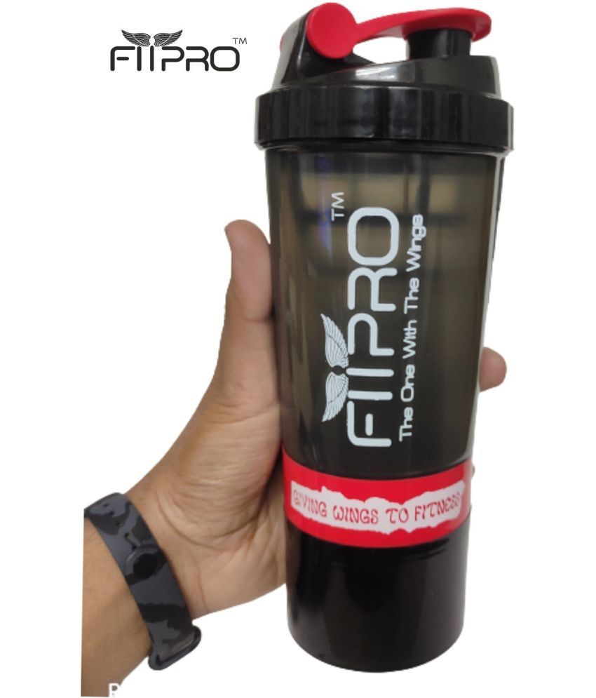     			FitPro Plastic Multicolor 500 mL Shaker ( Pack of 1 )