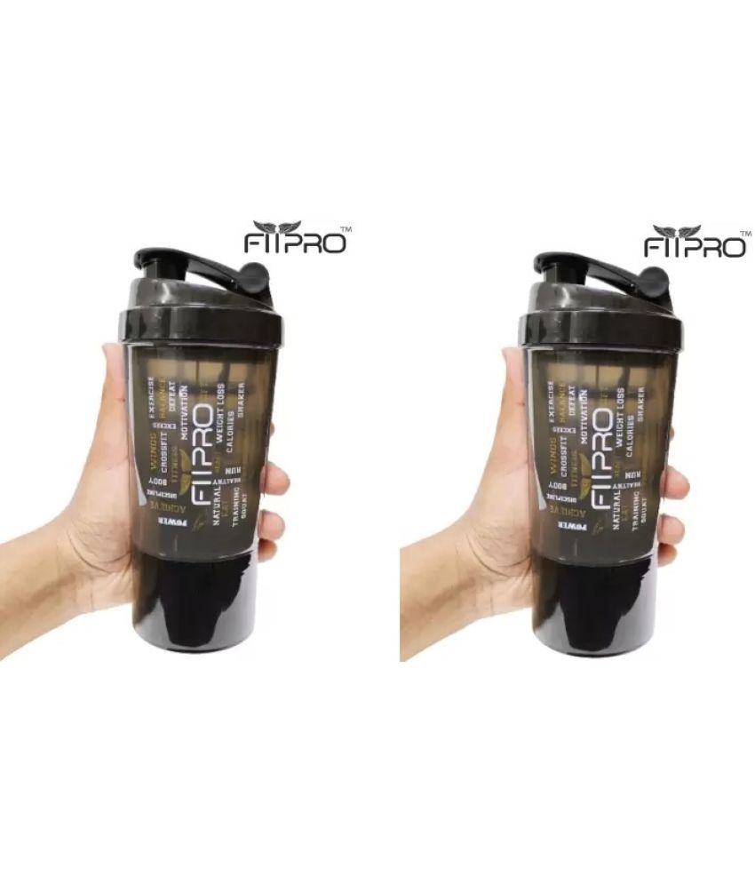     			FitPro Plastic Multicolor 500 mL Shaker ( Pack of 1 )