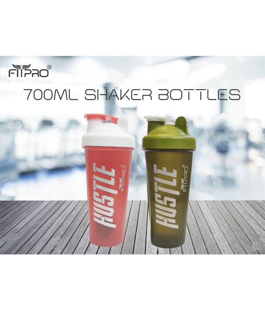     			FitPro Plastic Red 700 mL Shaker ( Pack of 1 )