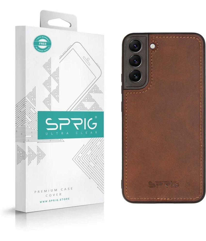     			Sprig Plain Cases Compatible For Leather Samsung Galaxy S22 Plus ( Pack of 1 )