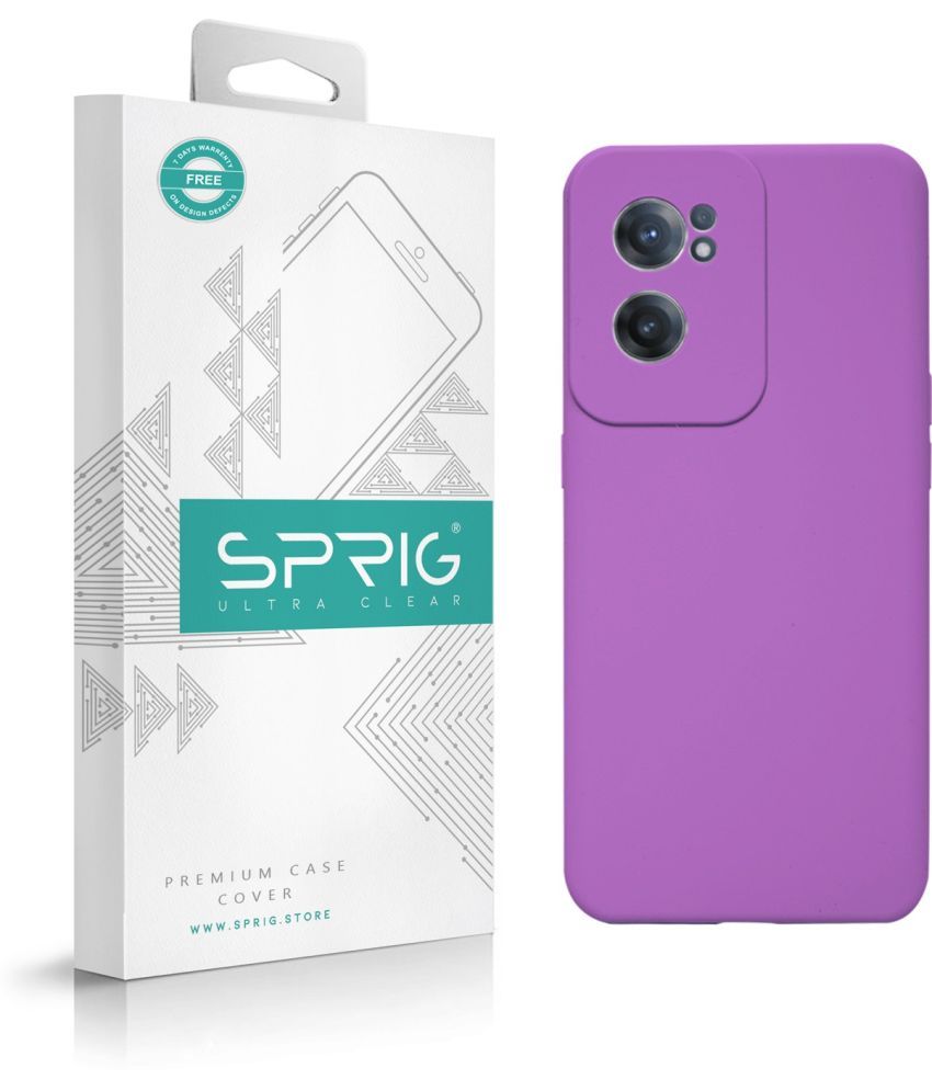     			Sprig Plain Cases Compatible For Silicon Oneplus Nord Ce 2 5G ( Pack of 1 )