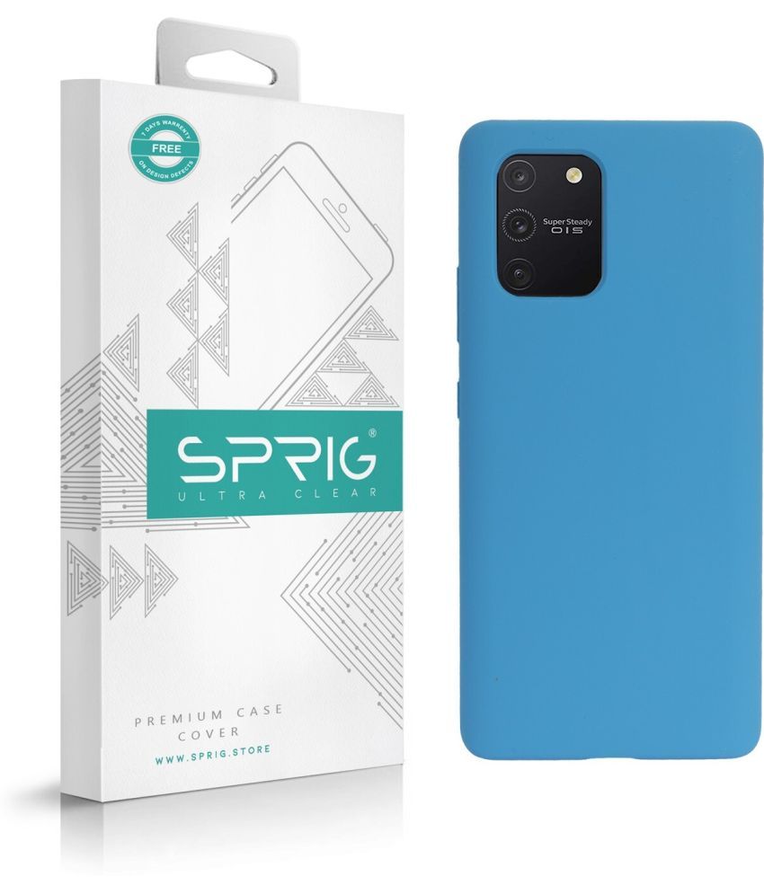     			Sprig Plain Cases Compatible For Silicon Samsung Galaxy S10 Lite ( Pack of 1 )