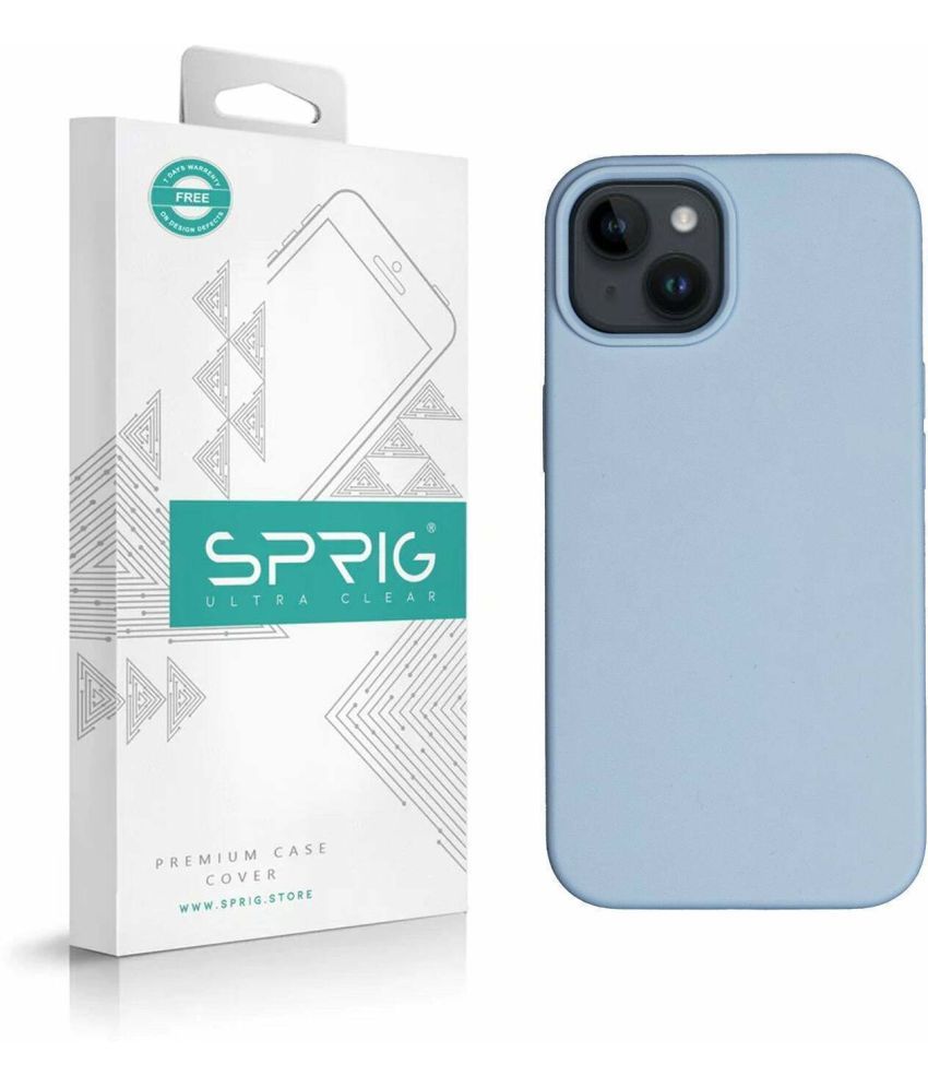     			Sprig Plain Cases Compatible For Silicon Apple Iphone 14 Plus ( Pack of 1 )