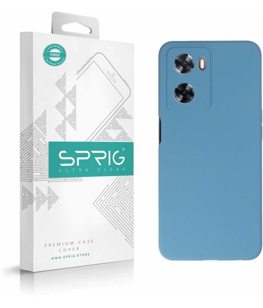     			Sprig Plain Cases Compatible For Silicon Oppo A77 ( Pack of 1 )