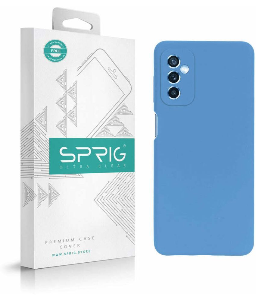     			Sprig Plain Cases Compatible For Silicon Samsung Galaxy M52 5G ( Pack of 1 )