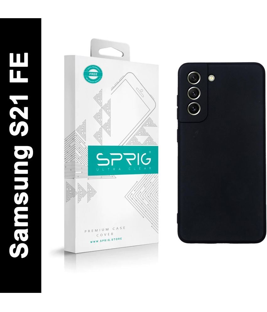     			Sprig Plain Cases Compatible For TPU Glossy Cases Samsung Galaxy S21 Fe 5G ( Pack of 1 )