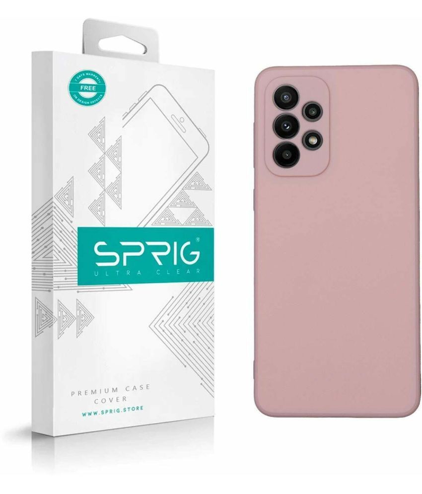     			Sprig Plain Cases Compatible For TPU Glossy Cases Samsung Galaxy A73 5G ( Pack of 1 )