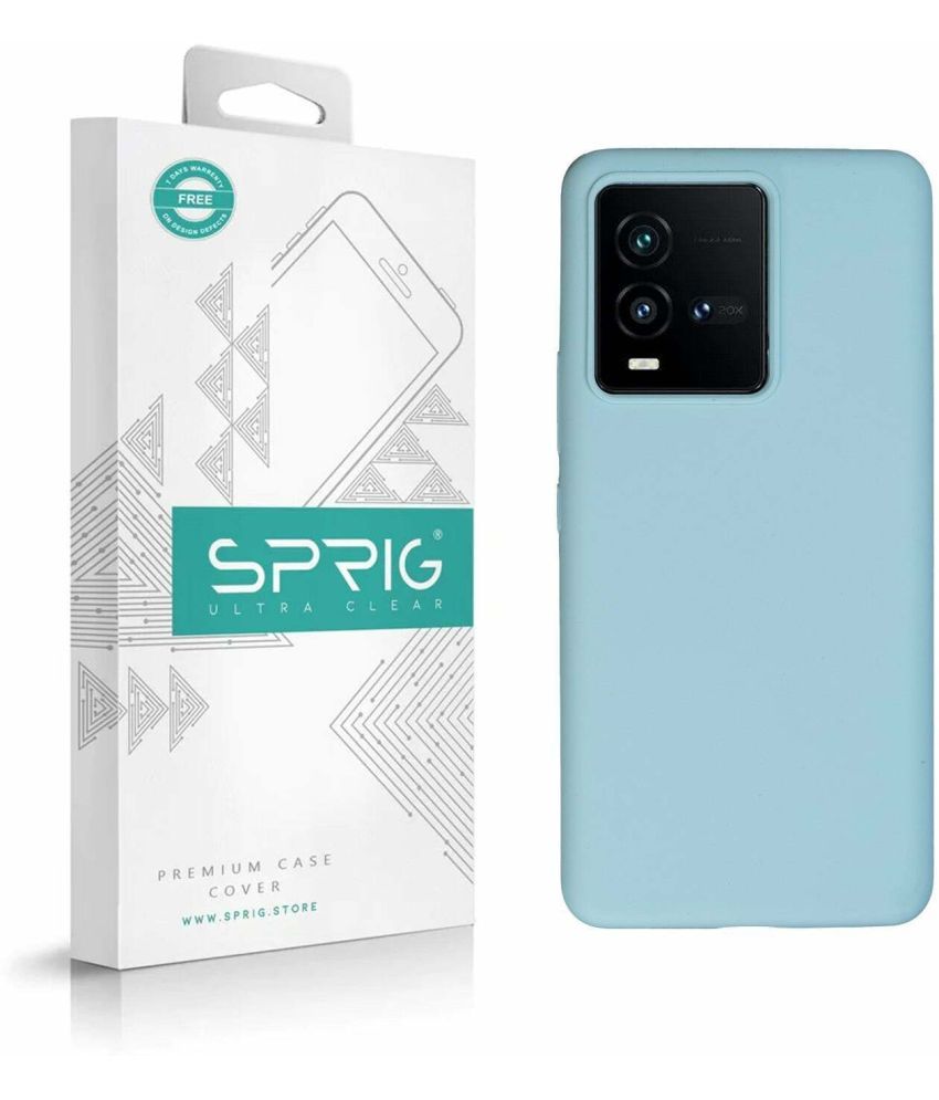     			Sprig Plain Cases Compatible For Silicon Iqoo 9T 5G ( Pack of 1 )