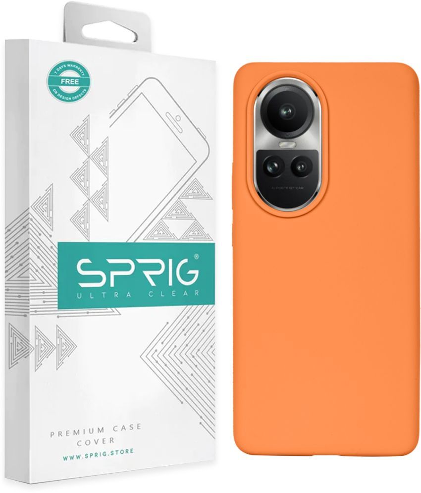     			Sprig Plain Cases Compatible For Silicon Oppo Reno10 Pro 5G ( Pack of 1 )