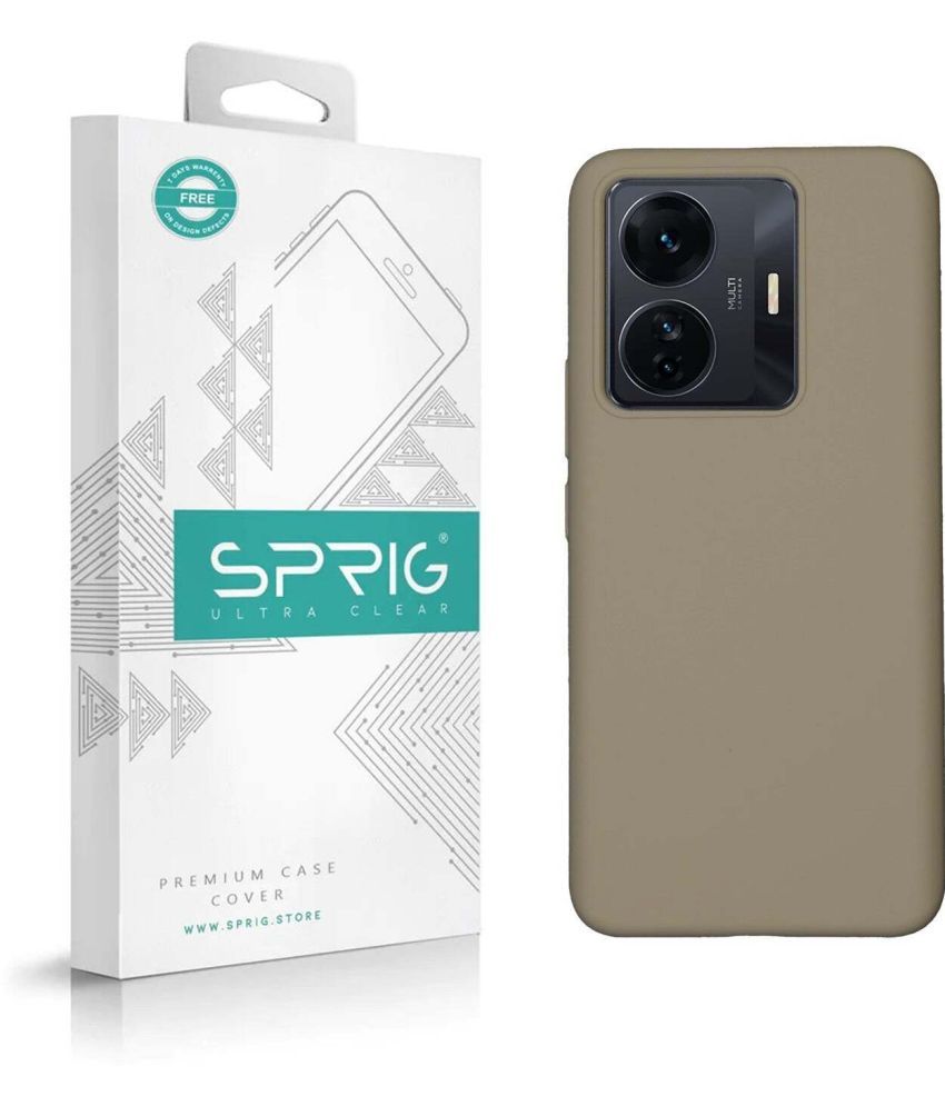     			Sprig Plain Cases Compatible For Silicon Iqoo Z6 Pro 5G ( Pack of 1 )