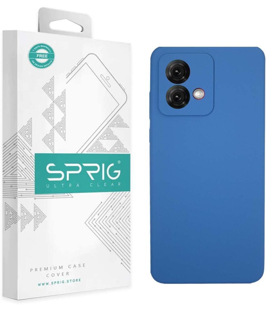     			Sprig Plain Cases Compatible For Silicon Motorola G84 5G ( Pack of 1 )