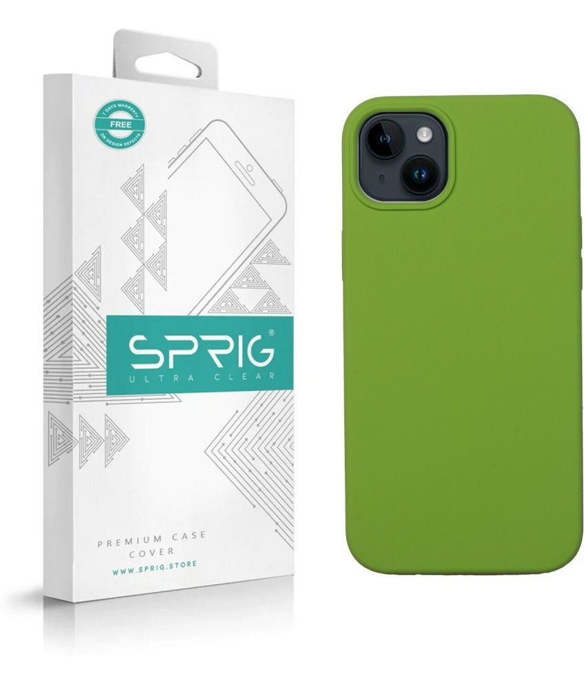     			Sprig Plain Cases Compatible For Silicon Apple Iphone 13 ( Pack of 1 )