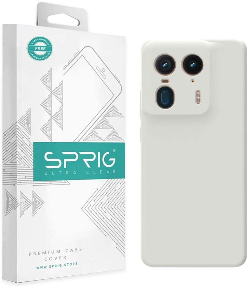     			Sprig Plain Cases Compatible For Silicon Motorola Edge 50 Ultra ( Pack of 1 )