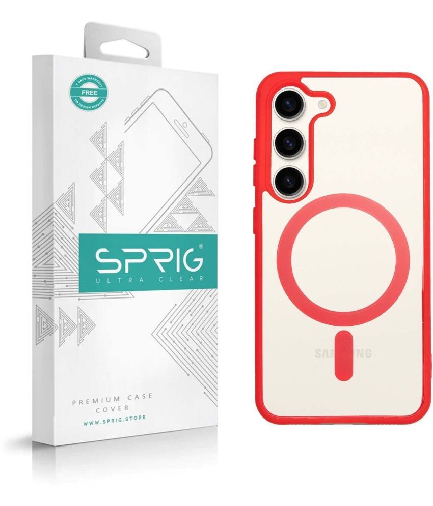     			Sprig Plain Cases Compatible For Polycarbonate Samsung Galaxy S23 Plus 5G ( Pack of 1 )