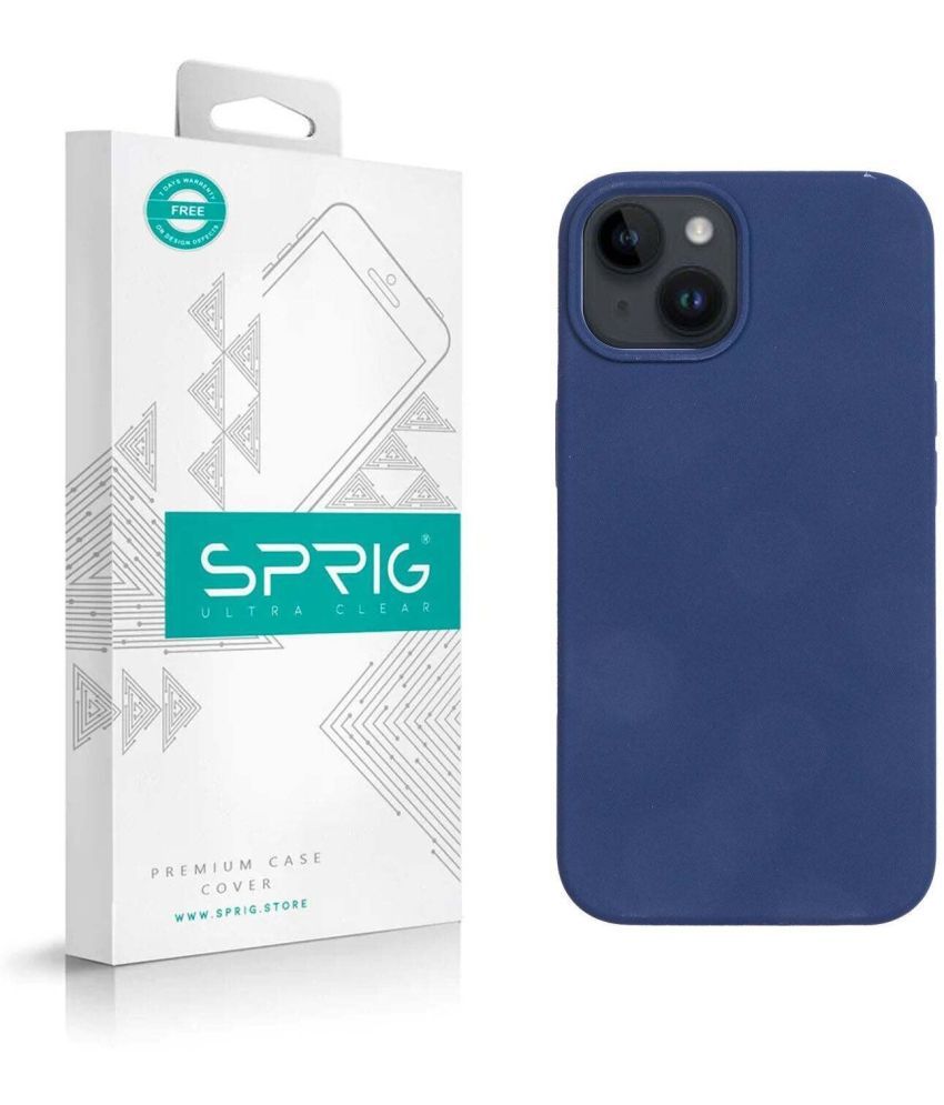     			Sprig Plain Cases Compatible For Silicon Apple Iphone 14 ( Pack of 1 )