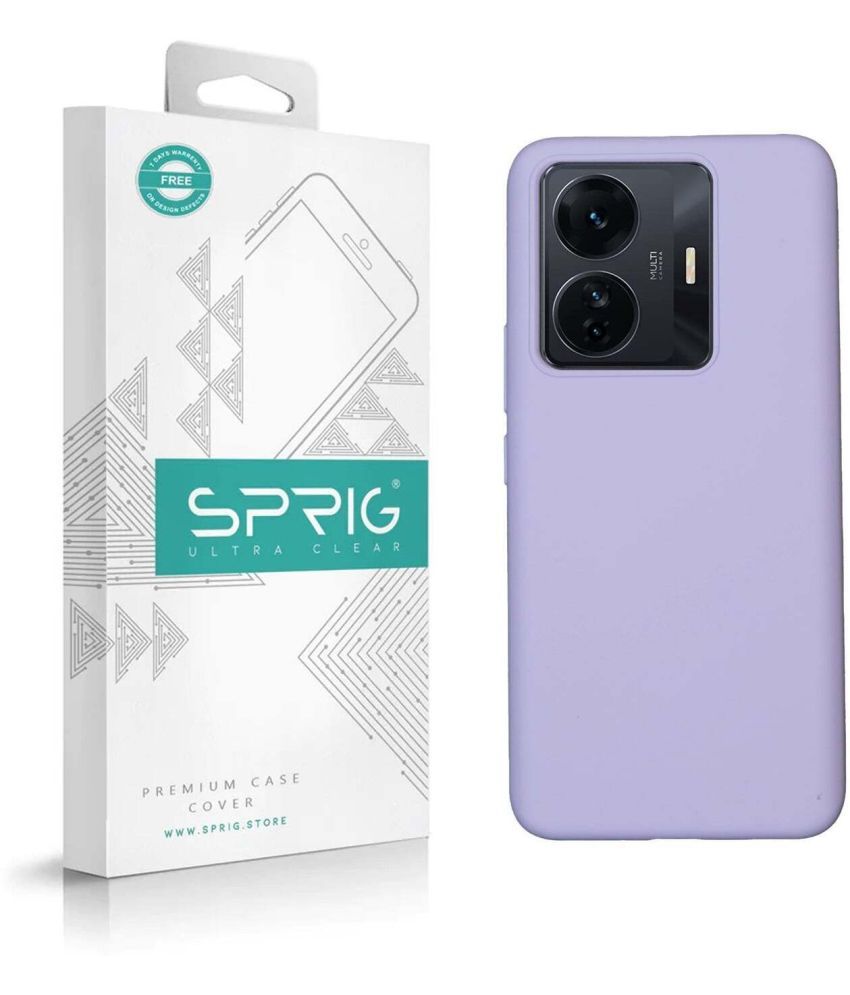     			Sprig Plain Cases Compatible For Silicon Iqoo Z6 Pro 5G ( Pack of 1 )