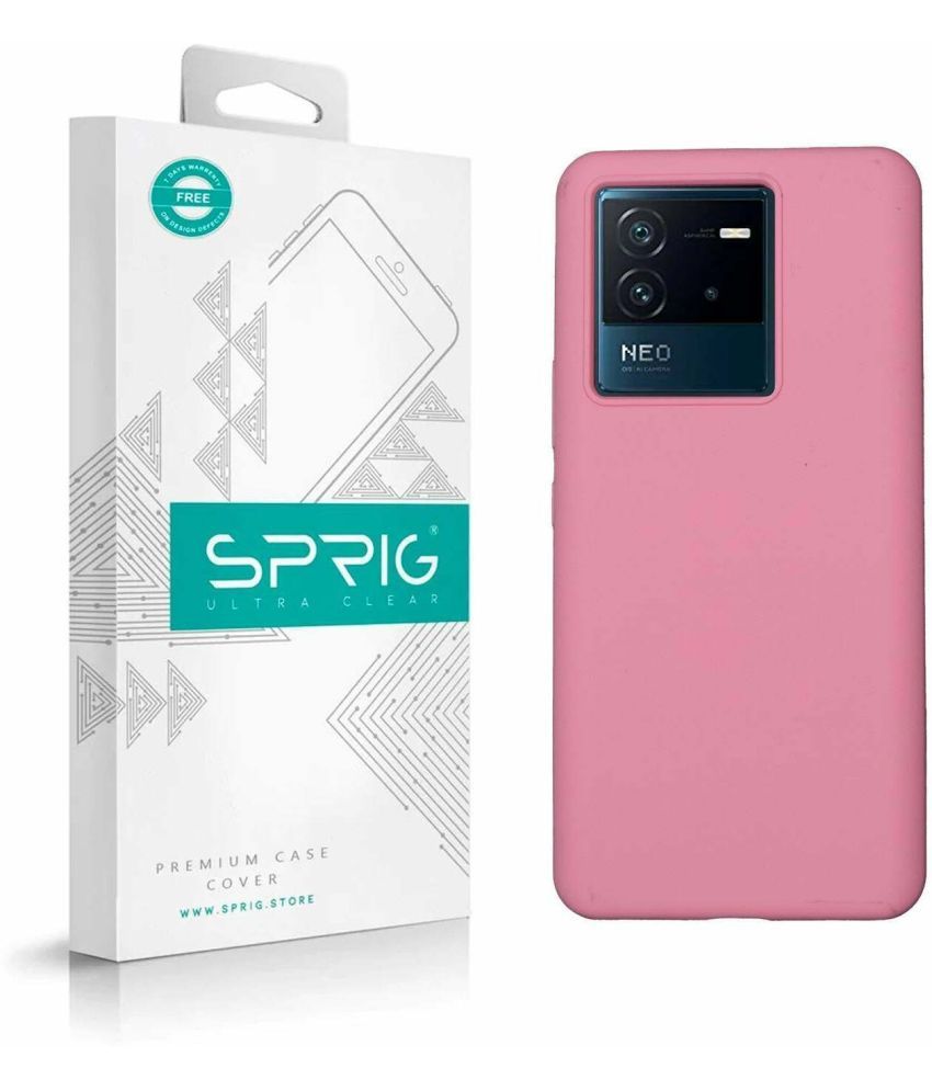     			Sprig Plain Cases Compatible For Silicon Iqoo Neo 6 5G ( Pack of 1 )