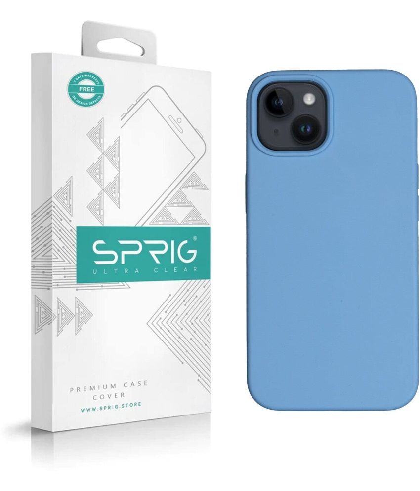     			Sprig Plain Cases Compatible For Silicon Apple Iphone 13 ( Pack of 1 )