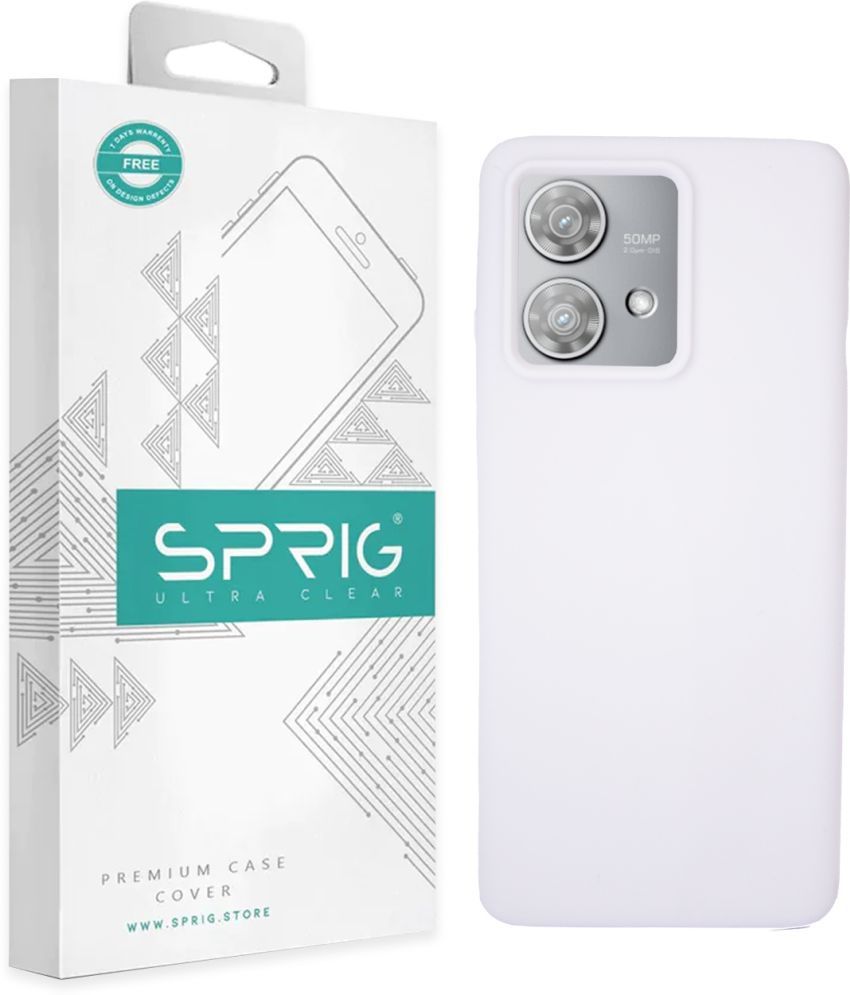     			Sprig Plain Cases Compatible For Silicon Motorola Edge 40 Neo ( Pack of 1 )