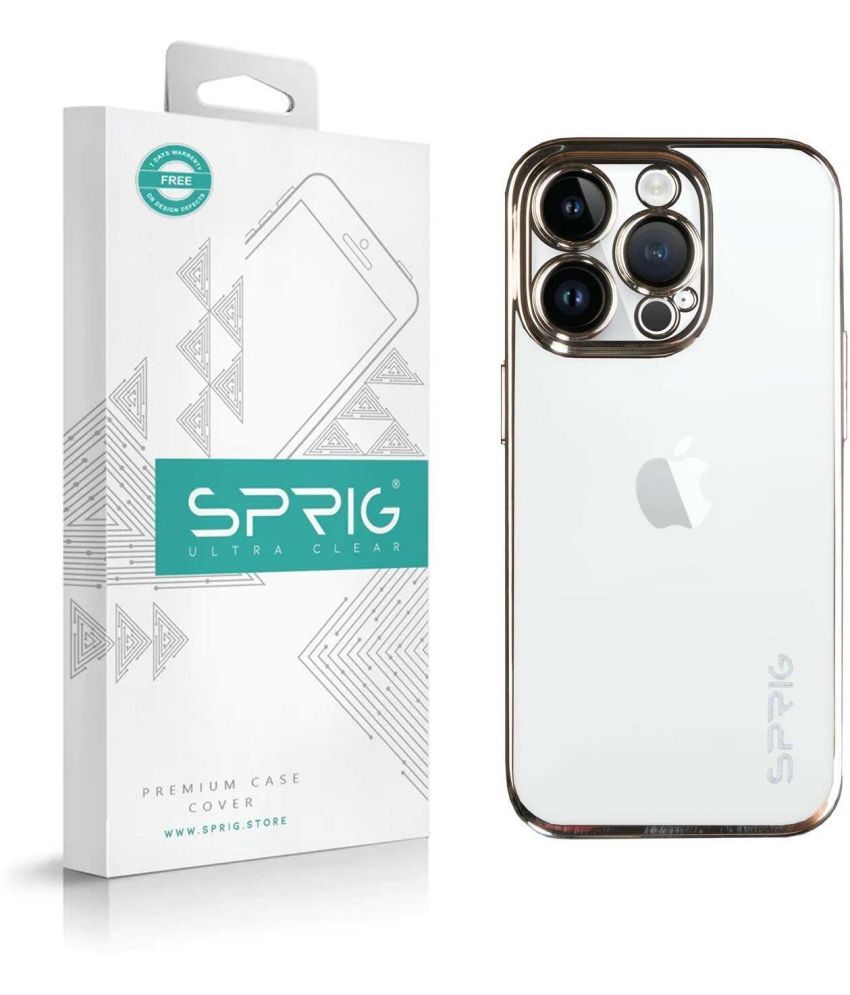     			Sprig Plain Cases Compatible For Polycarbonate Apple Iphone 14 Pro ( Pack of 1 )