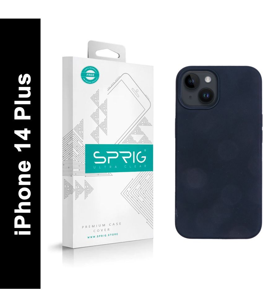     			Sprig Plain Cases Compatible For Silicon Apple Iphone 14 Plus ( Pack of 1 )