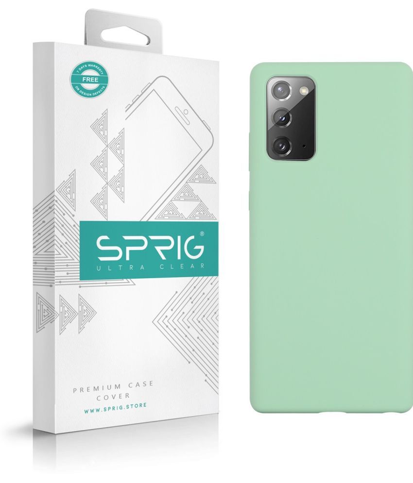     			Sprig Plain Cases Compatible For Silicon Samsung Galaxy Note 20 ( Pack of 1 )