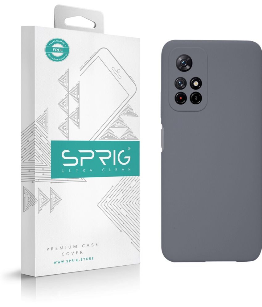     			Sprig Plain Cases Compatible For Silicon Poco M4 Pro 5G ( Pack of 1 )