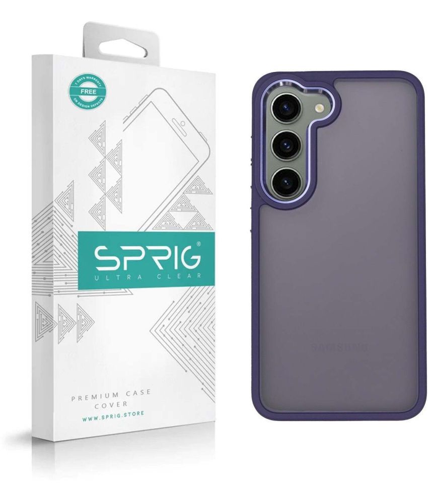     			Sprig Plain Cases Compatible For Polycarbonate Samsung Galaxy S23 Plus 5G ( Pack of 1 )