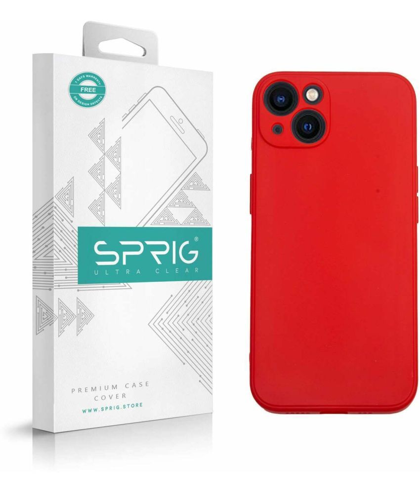     			Sprig Plain Cases Compatible For TPU Glossy Cases Apple Iphone 14 Plus ( Pack of 1 )