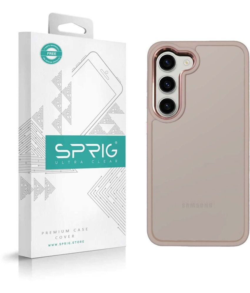     			Sprig Plain Cases Compatible For Polycarbonate Samsung Galaxy S23 Plus 5G ( Pack of 1 )