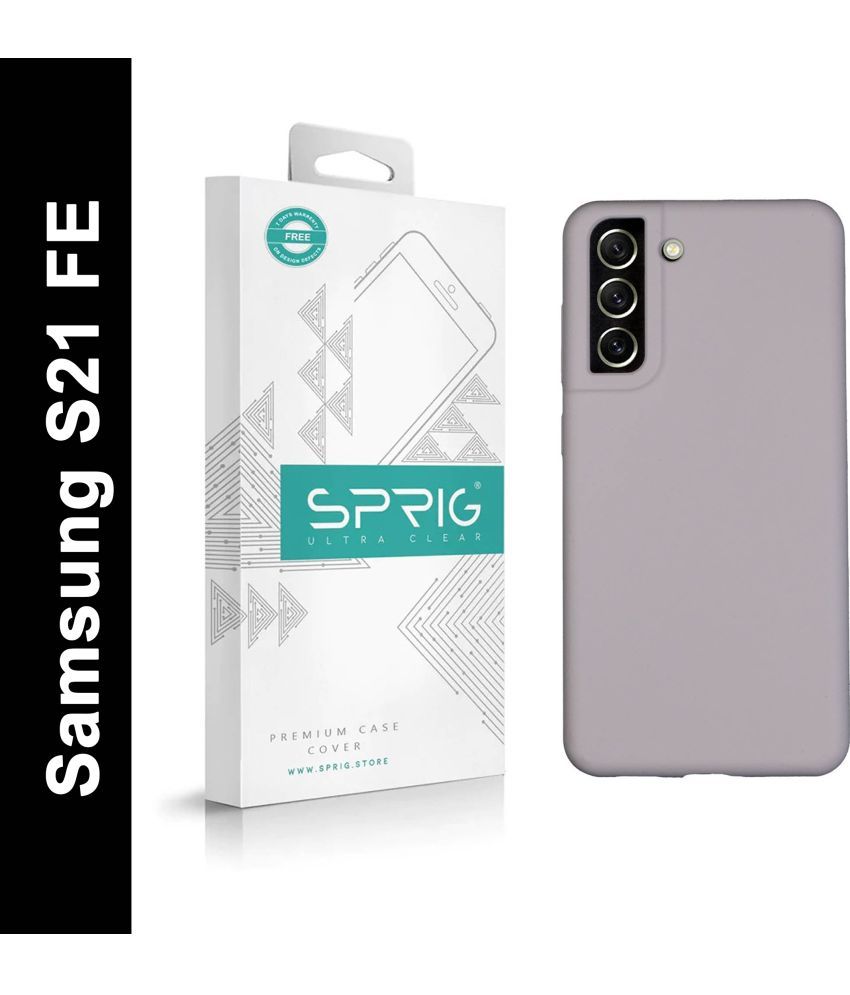     			Sprig Plain Cases Compatible For Silicon Samsung Galaxy S21 Fe 5G ( Pack of 1 )