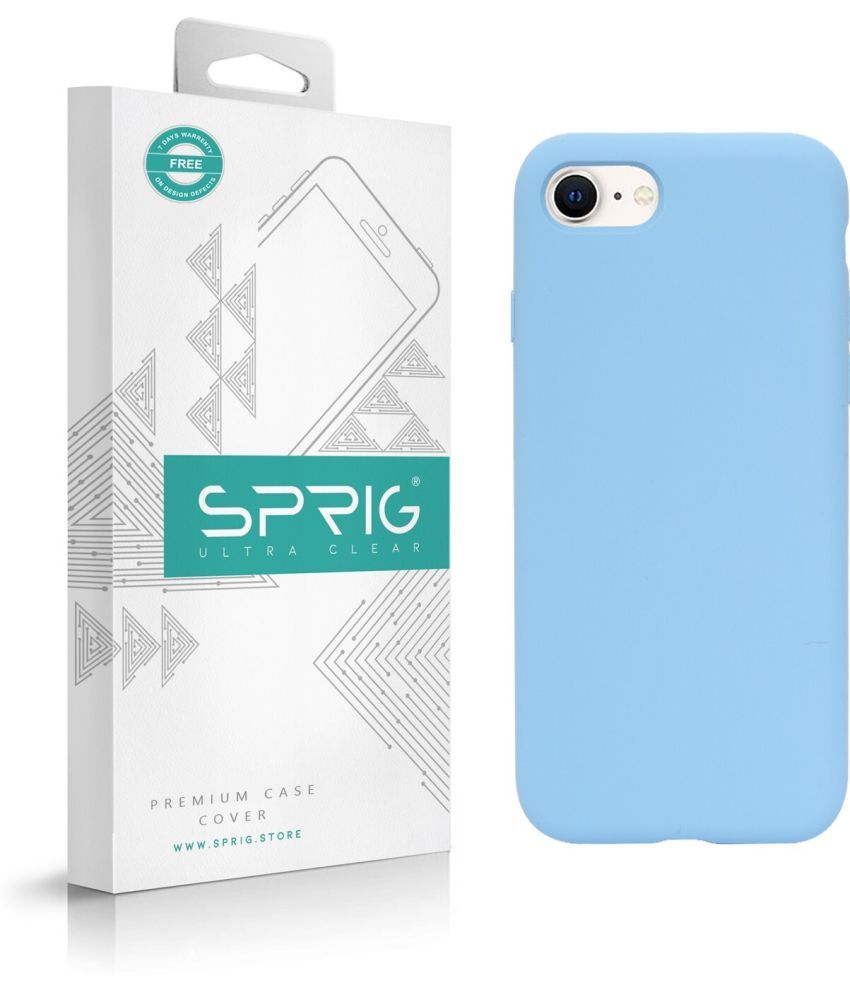     			Sprig Plain Cases Compatible For Silicon Apple Iphone 7 ( Pack of 1 )