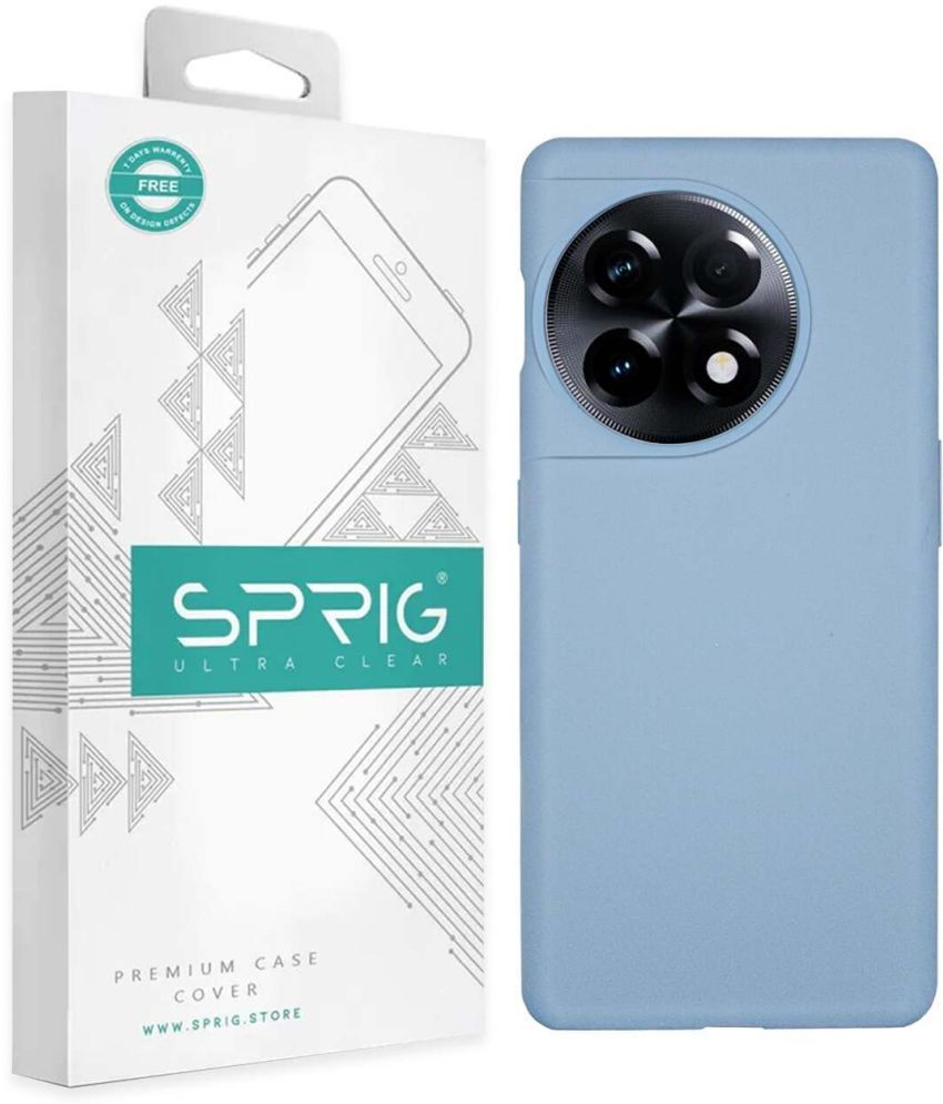     			Sprig Plain Cases Compatible For Silicon Oneplus 11R 5G ( Pack of 1 )