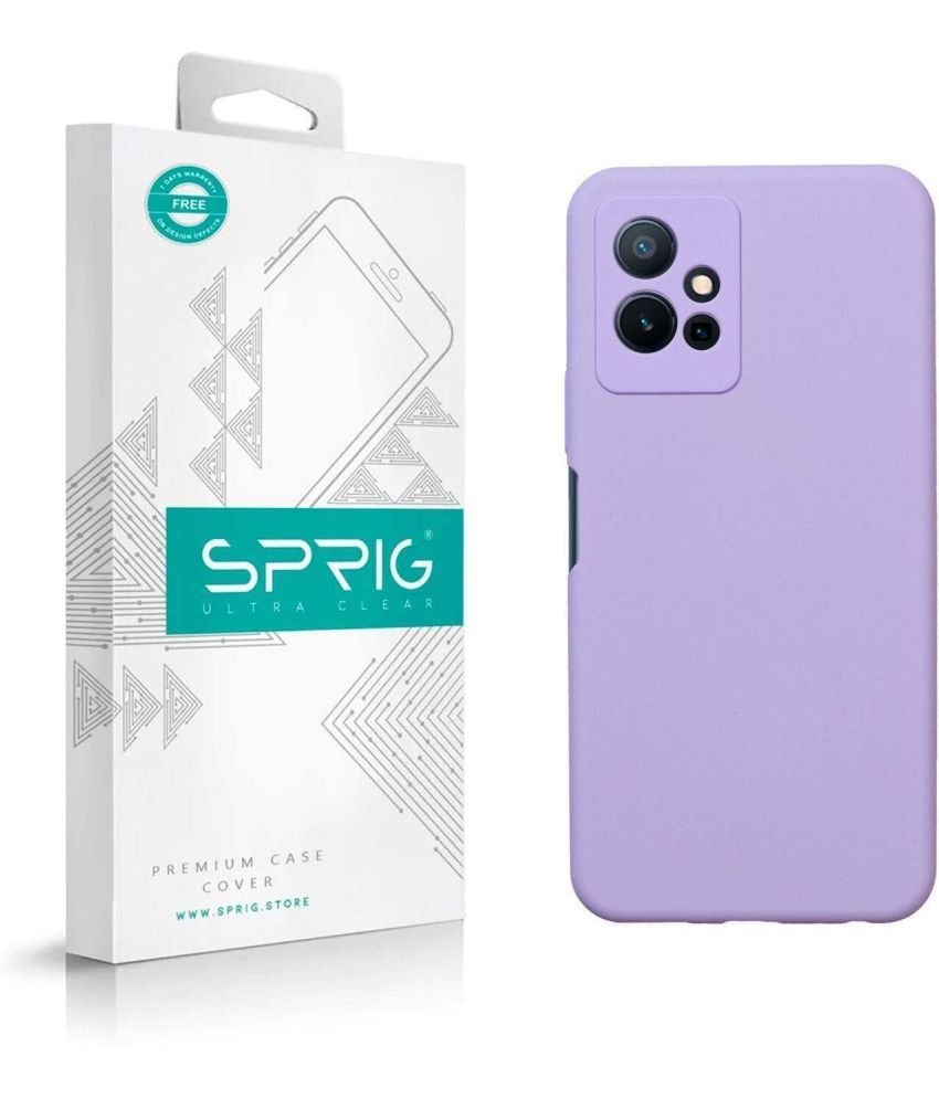     			Sprig Plain Cases Compatible For Silicon Vivo Y30 ( Pack of 1 )