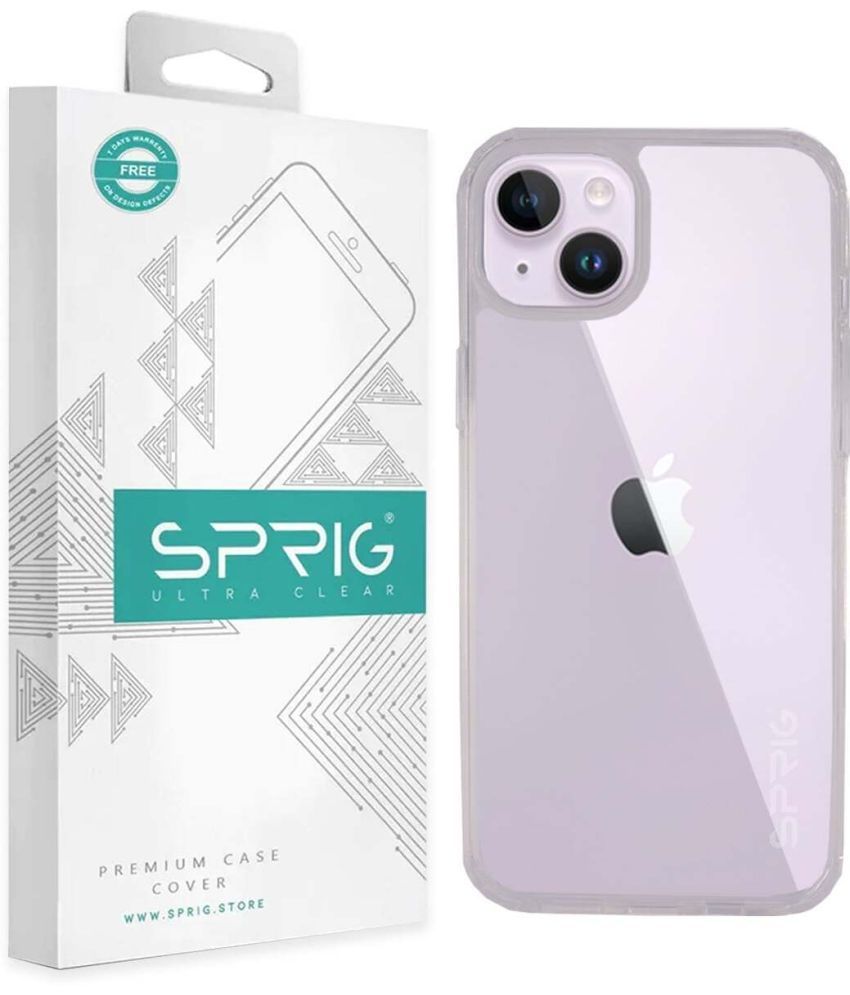     			Sprig Plain Cases Compatible For Polycarbonate Apple Iphone 15 Plus ( Pack of 1 )