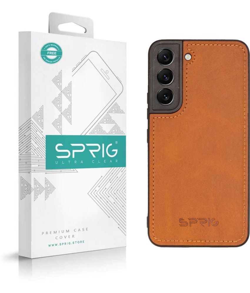     			Sprig Plain Cases Compatible For Leather Samsung Galaxy S22 5G ( Pack of 1 )