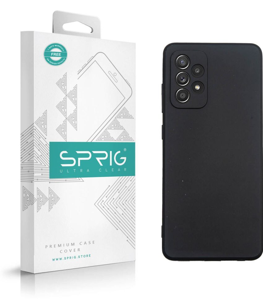     			Sprig Plain Cases Compatible For TPU Glossy Cases Samsung Galaxy A52S 5G ( Pack of 1 )