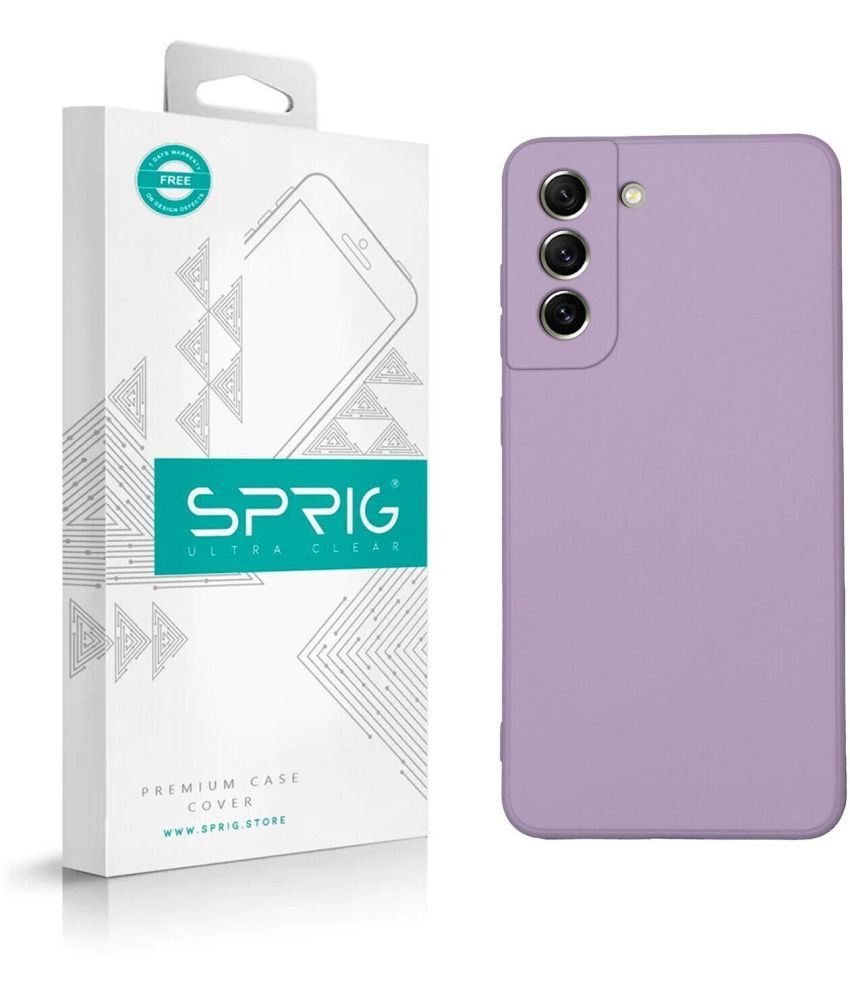     			Sprig Plain Cases Compatible For TPU Glossy Cases Samsung Galaxy S21 Fe 5G ( Pack of 1 )