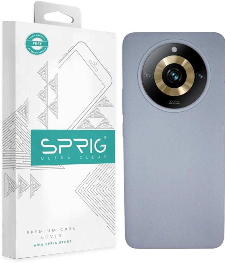     			Sprig Plain Cases Compatible For Silicon Realme 11 Pro 5G ( Pack of 1 )