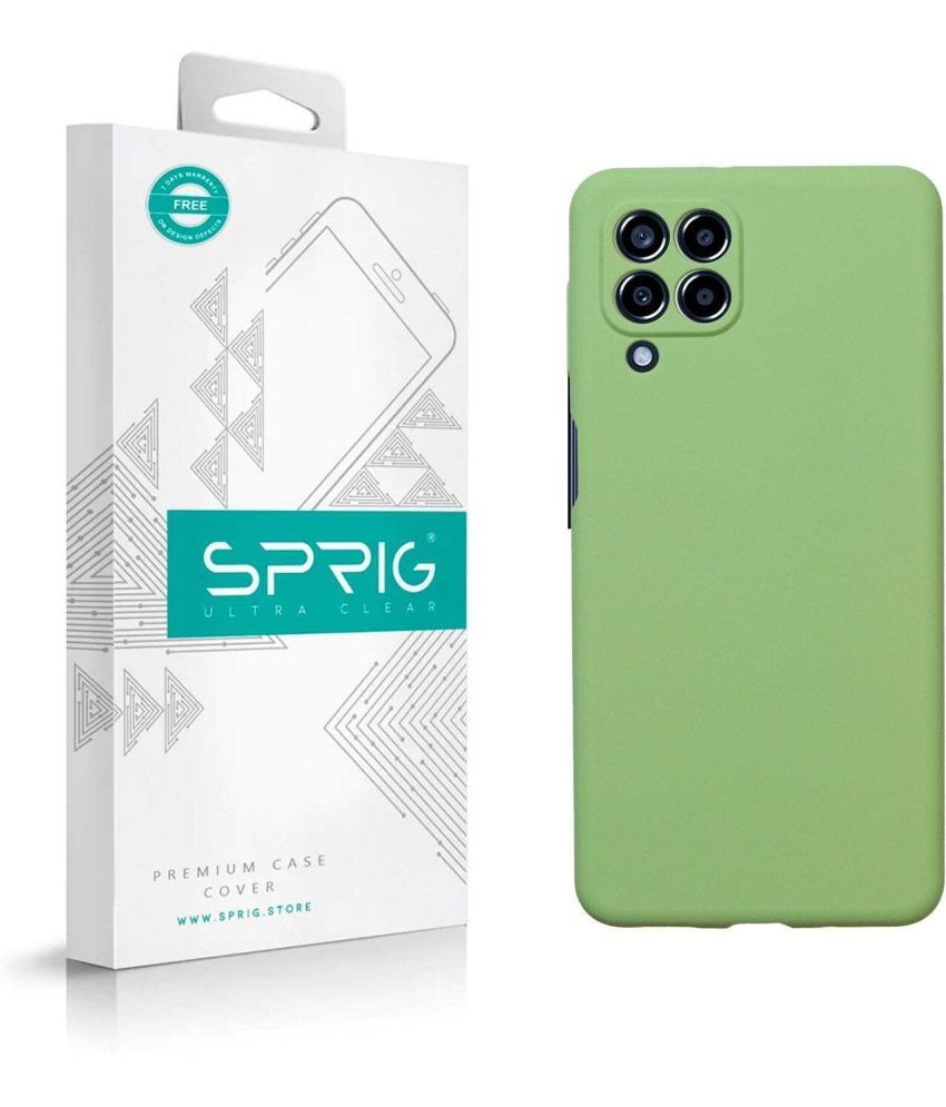     			Sprig Plain Cases Compatible For Silicon Samsung Galaxy M53 5G ( Pack of 1 )