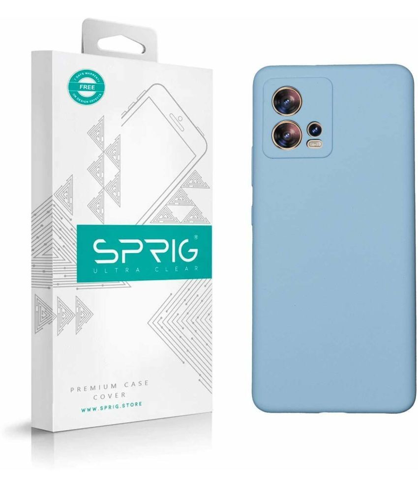     			Sprig Plain Cases Compatible For Silicon Motorola Edge 30 Fusion ( Pack of 1 )