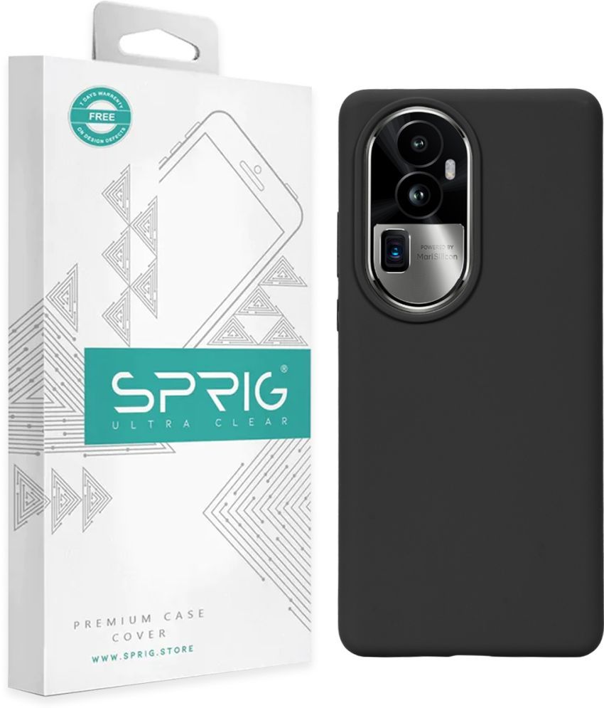     			Sprig Plain Cases Compatible For Silicon Oppo Reno10 Pro+ 5G ( Pack of 1 )