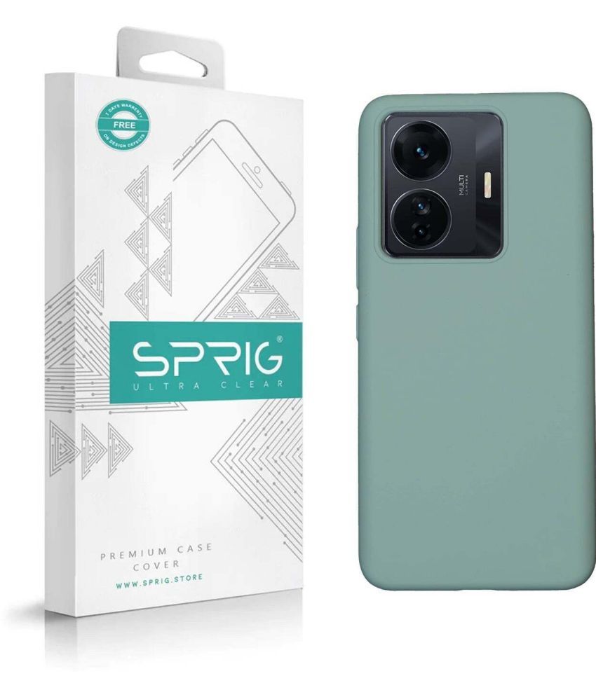     			Sprig Plain Cases Compatible For Silicon Iqoo Z6 Pro 5G ( Pack of 1 )