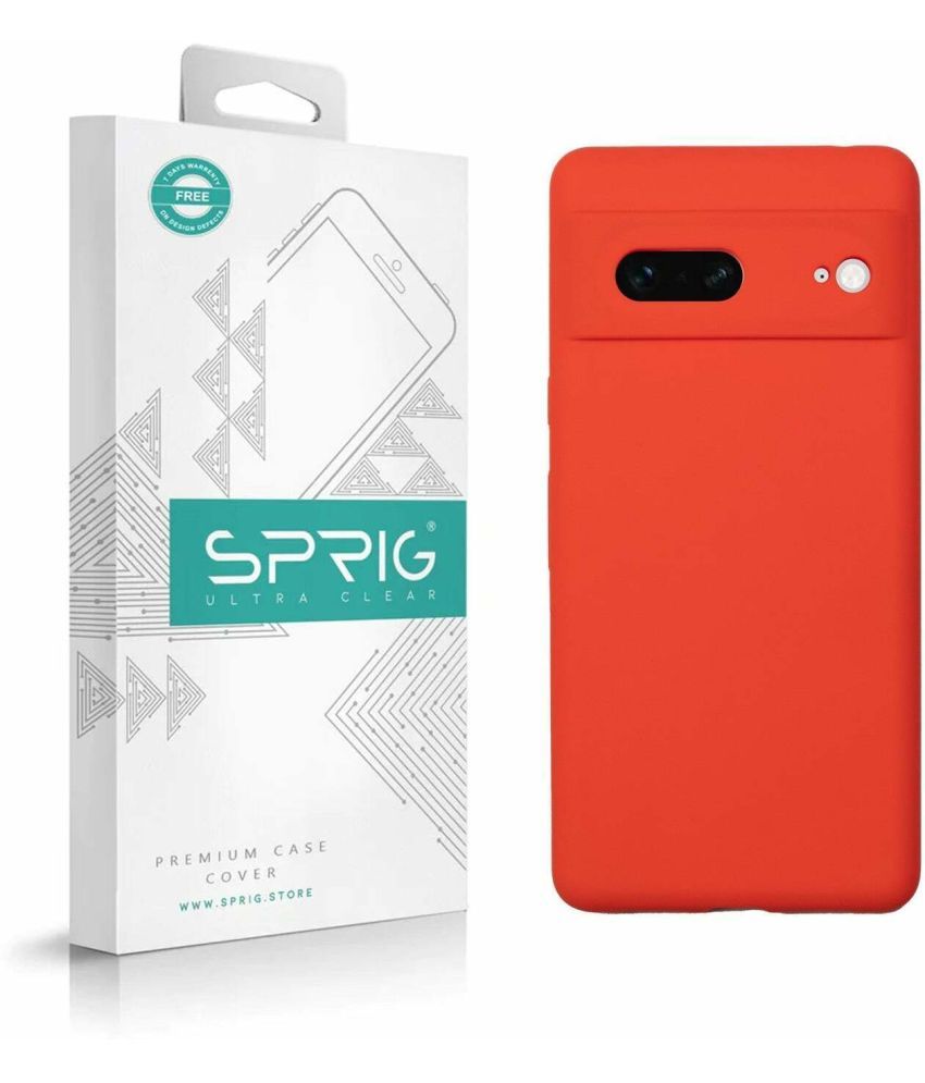     			Sprig Plain Cases Compatible For Silicon Google Pixel 7 ( Pack of 1 )