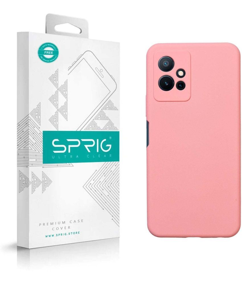     			Sprig Plain Cases Compatible For Silicon Vivo T1 5G ( Pack of 1 )