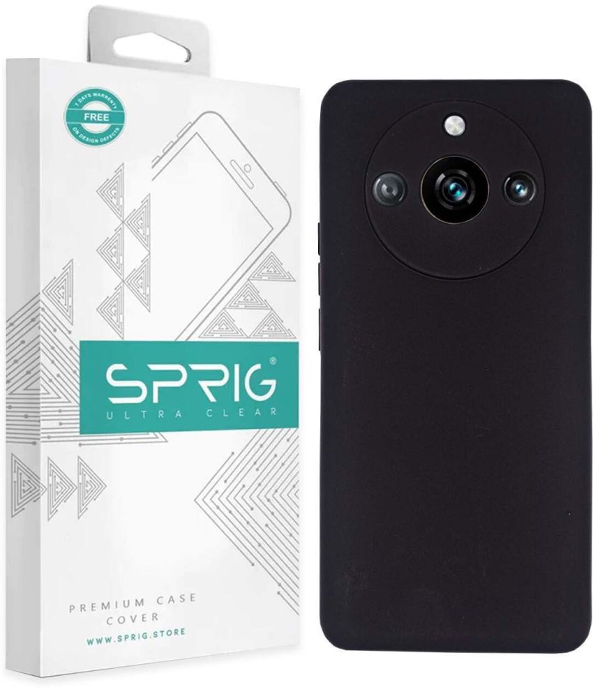     			Sprig Plain Cases Compatible For TPU Glossy Cases Realme 11 Pro 5G ( Pack of 1 )