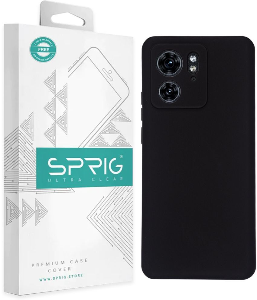     			Sprig Plain Cases Compatible For TPU Glossy Cases Motorola Edge 40 ( Pack of 1 )