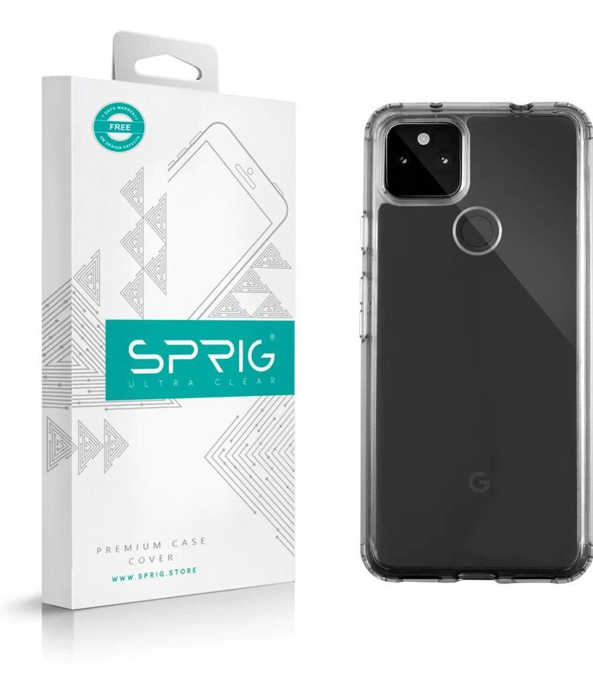     			Sprig Plain Cases Compatible For TPU Glossy Cases Google Pixel 5A ( Pack of 1 )