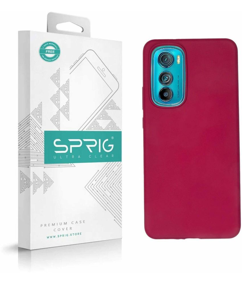     			Sprig Plain Cases Compatible For Silicon Motorola Edge 30 ( Pack of 1 )