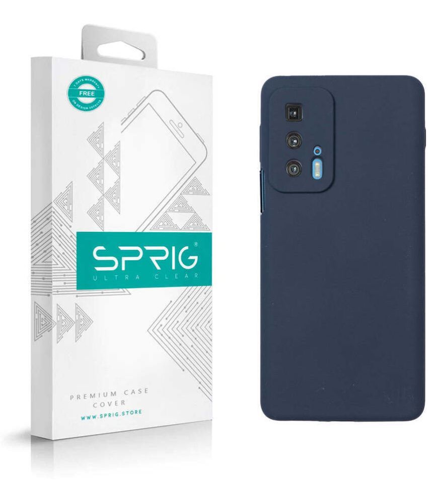     			Sprig Plain Cases Compatible For Silicon Motorola Edge 20 Pro ( Pack of 1 )